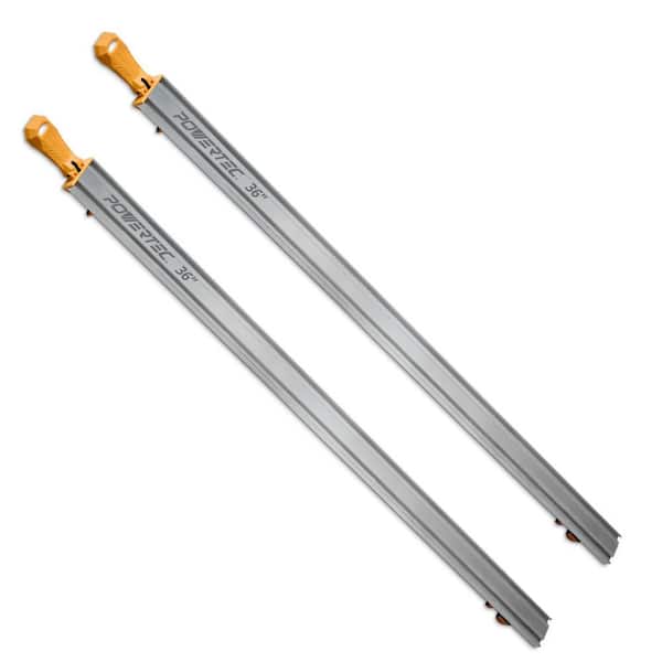 36 in. Contractor Straight Edge Clamp Saw Guide for Circular Saw, Router and Jig Saw (2-Pack)