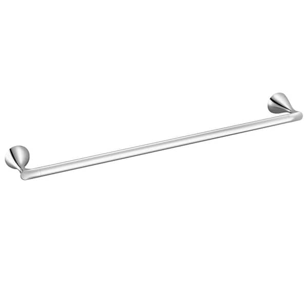 Bonacci 24 in. Wall Mounted Single Towel Bar in Chrome