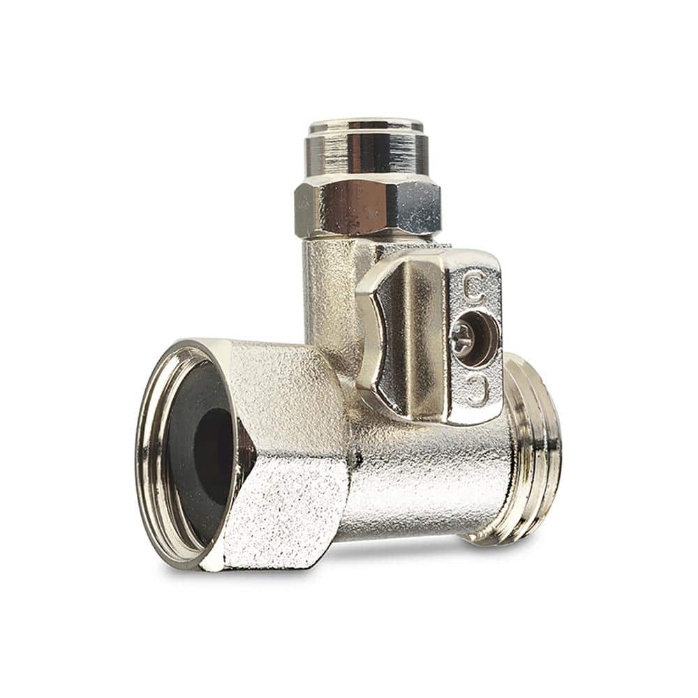 H2O+ Coral Three-Stage Undercounter Water Filtration System with Chrome Faucet