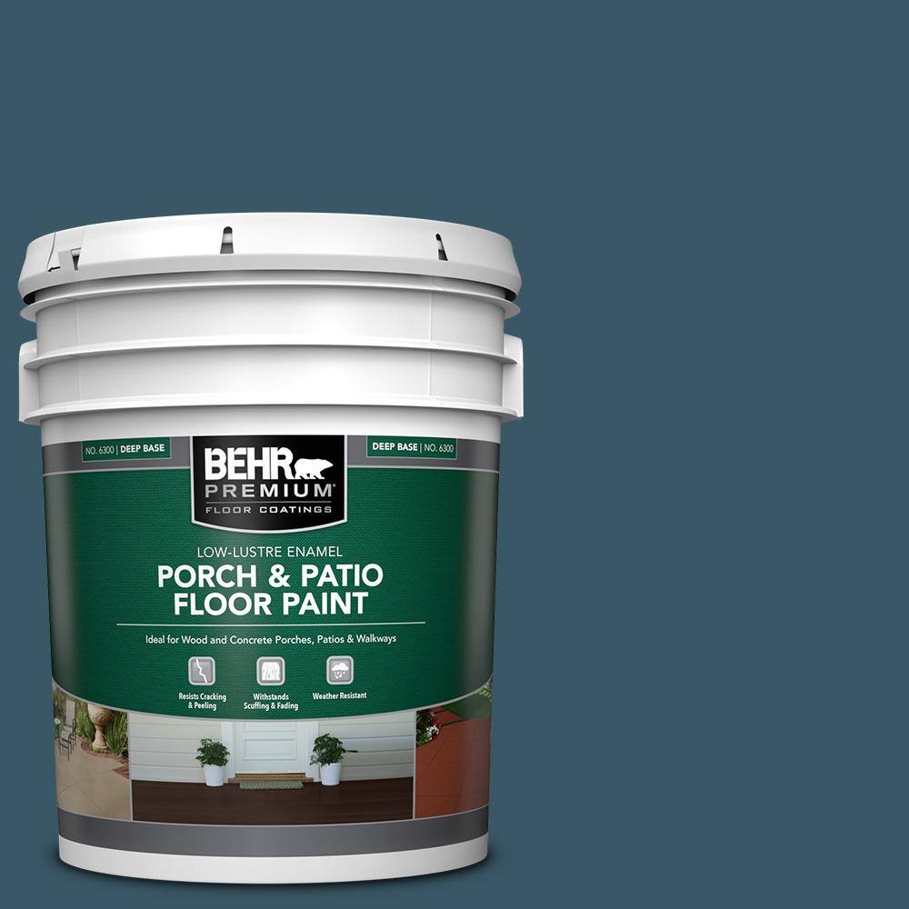 5 gal. #S460-7 Deep Breath Low-Lustre Enamel Interior/Exterior Porch and Patio Floor Paint price history on PriceWatchPro