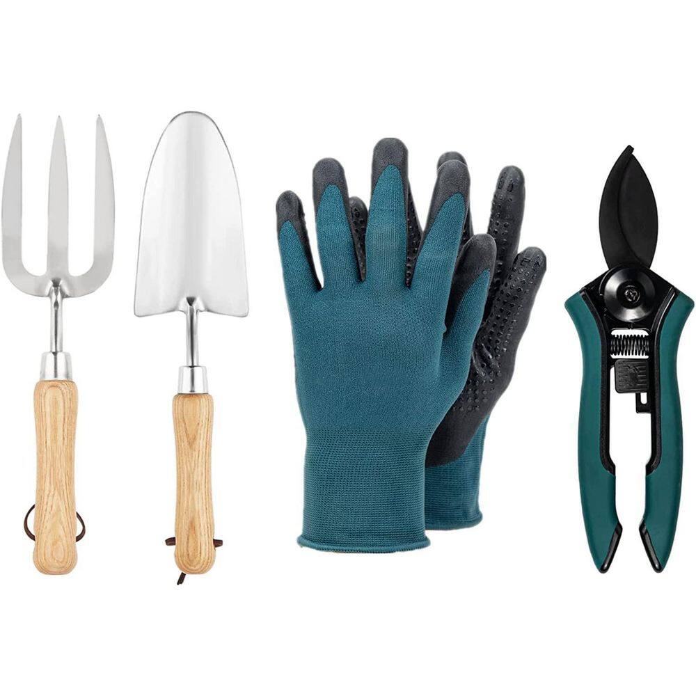 4-Piece stainless steel Garden Tool Set