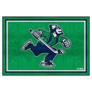 Vancouver Canucks 5ft. x 8 ft. Plush Area Rug