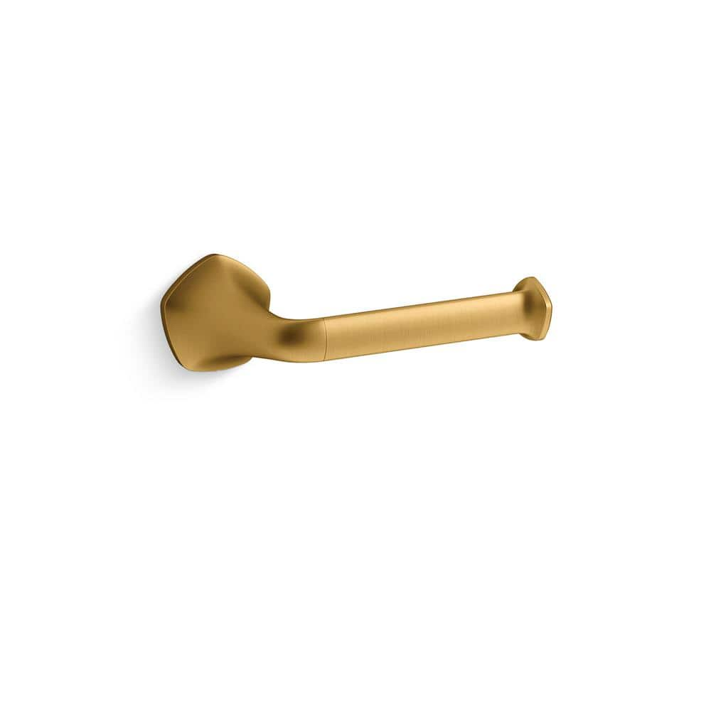 KOHLER Sundae Toilet Paper Holder In Vibrant Brushed Moderne Brass   Vibrant Brushed Moderne Brass Kohler Toilet Paper Holders R31060 2mb 64 1000 