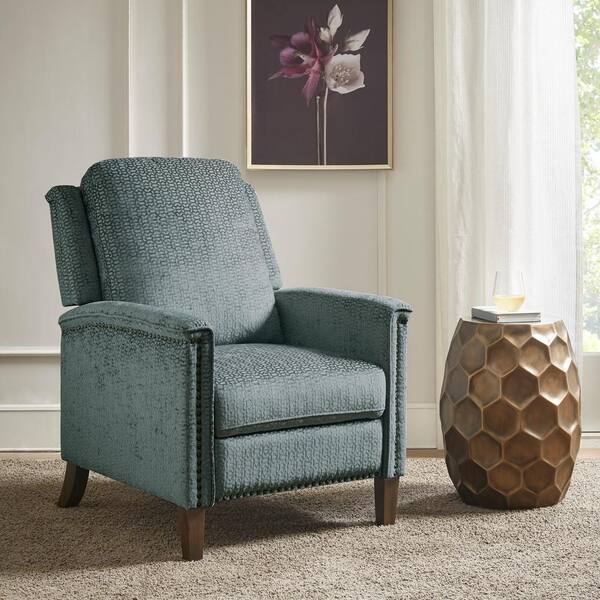 Conroe high leg recliner 2024 with kidney accent pillow