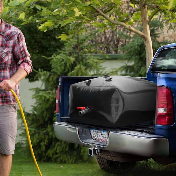 1000L/264 gal. Water Storage Bladder, RV Water Tank, 1000D PVC Collapsible Water Storage Containers