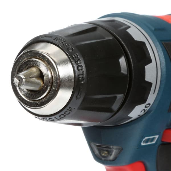 Bosch - 12 Volt Lithium-Ion Cordless 3/8 in. Variable Speed EC Brushless Drill/Driver Kit with Carrying Case