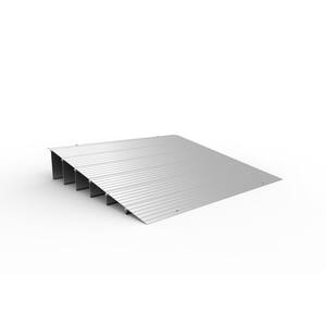 TRANSITIONS Aluminum Threshold Ramp 32.75 in. L x 34 in. W x 6 in. H