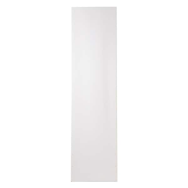 TRUU DESIGN 12in. W x 48in. H Metallic Rose Gold Over-the-Door Mirror