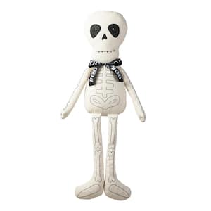 47 in. H Fabric Halloween Skeleton Sitter Porch Decor