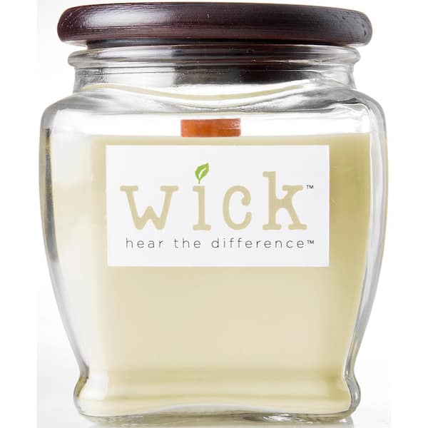 Wick 4.5 in. Vanilla Cedarwood Glass Candle