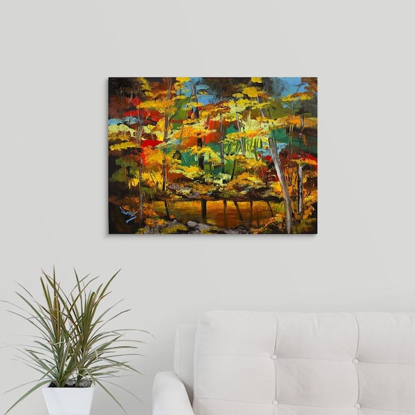 GreatBigCanvas 24-in H x 18-in W Abstract Print on Canvas | 2528729-24-18X24