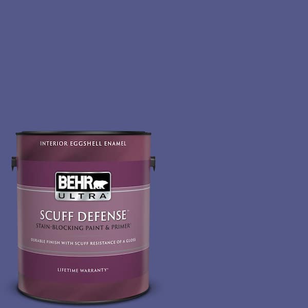 BEHR ULTRA 1 gal. #620B-7 Wild Elderberry Extra Durable Eggshell Enamel Interior Paint & Primer