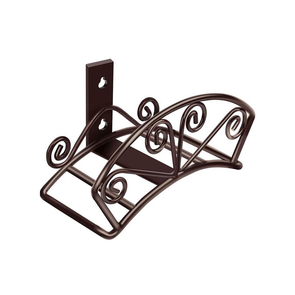 Heavy Duty Solid Metal Garden Hose Holder Wall Mount Decorative Durable Outdoor Hose Storage Reel Organizer Bronze price history on PriceWatchPro