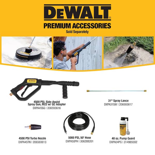 DEWALT 4000 PSI 3.5 GPM Gas Pressure Washer with 338cc Engine