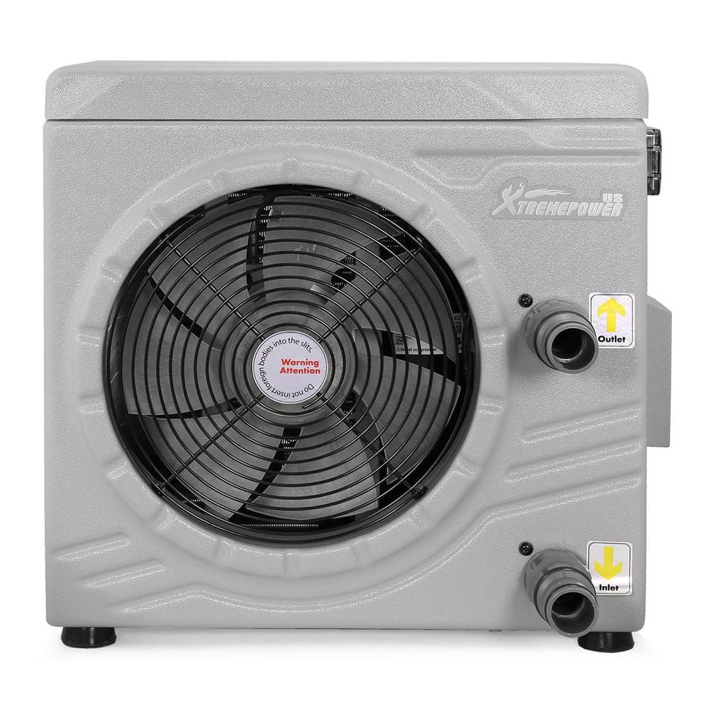 XtremepowerUS 14,500 BTU Heat Pump for Above Ground Swimming Pool Heater  4700 Gal. 75218 - The Home Depot