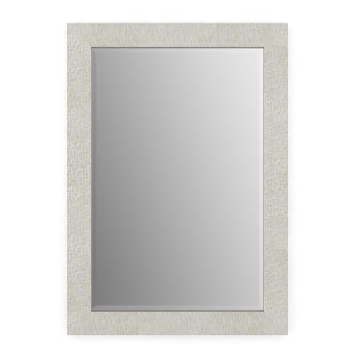 Assorted Colors Bathroom Mirrors, Silver Mosaic Framed Wall Mirror 27 5×33 5