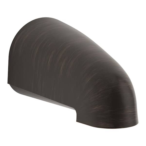 KOHLER Devonshire Wall-Mount Non-Diverter Tub Spout with Slip-Fit Connection in Oil-Rubbed Bronze