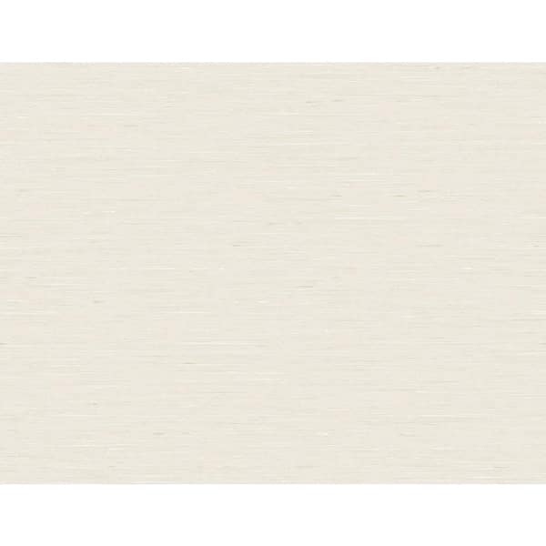 Seabrook Designs 60.75 sq. ft. Cream Bangkok Embossed Vinyl Unpasted Wallpaper Roll