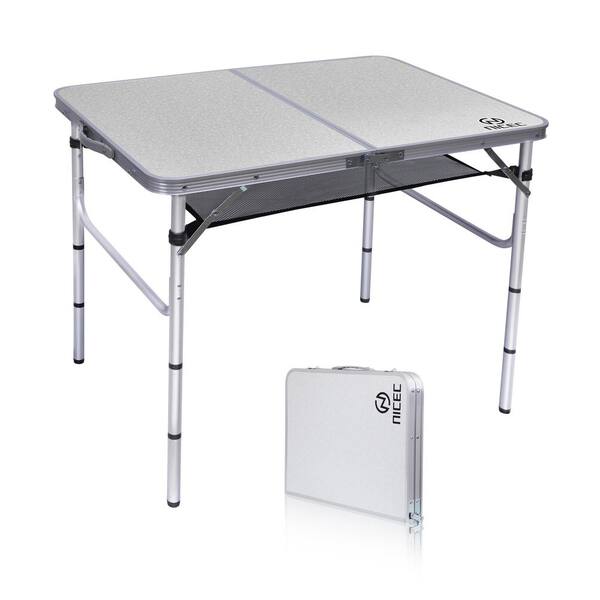 Adjustable height folding table home depot hotsell