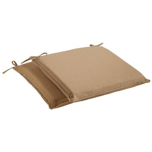 Outdura ETC Fawn Rectangle Outdoor Seat Cushion (2-Pack)
