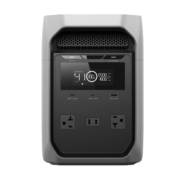 EcoFlow 1800-Watt DELTA 3 Classic, 1024Wh LFP Portable Power