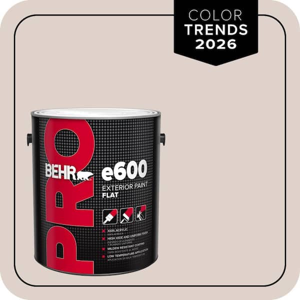 BEHR PRO 1 gal. #N150-1 Mocha Ice Flat Paint
