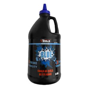 Chalk Reel 3lb. Blue it Up Premium Hydrophobic Water Repellent Marking Chalk