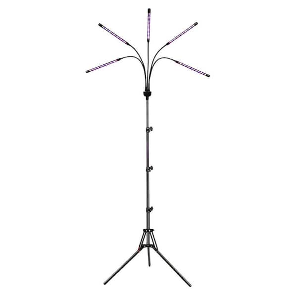 Grow Lights for Indoor Plants, 5-Head Full Spectrum Plant Light, Auto Timer, Remote Control for Indoor Plants