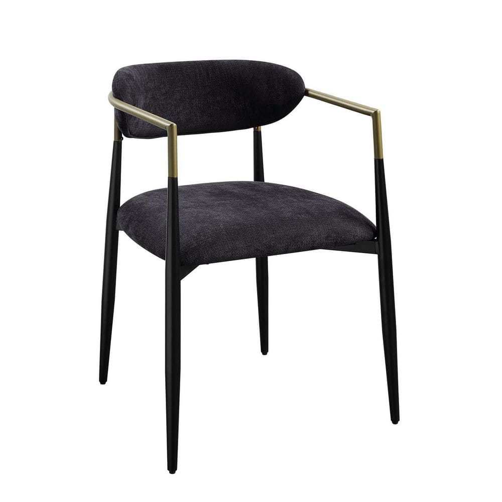 Brown Linen Side Chair Set of 2 with sturdy and supportive side chair for everyday comfort price history on PriceWatchPro