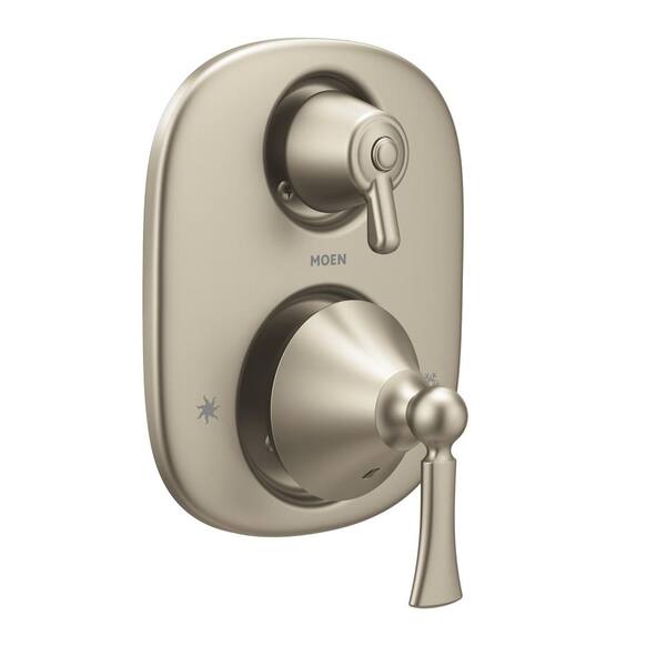 MOEN Wynford 2Handle Moentrol Transfer Valve Trim Kit in Brushed