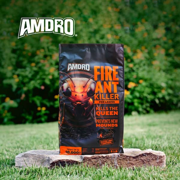 AMDRO 5 lb. 10,000 sq. ft. Outdoor Fire Ant Killer Granule Bait