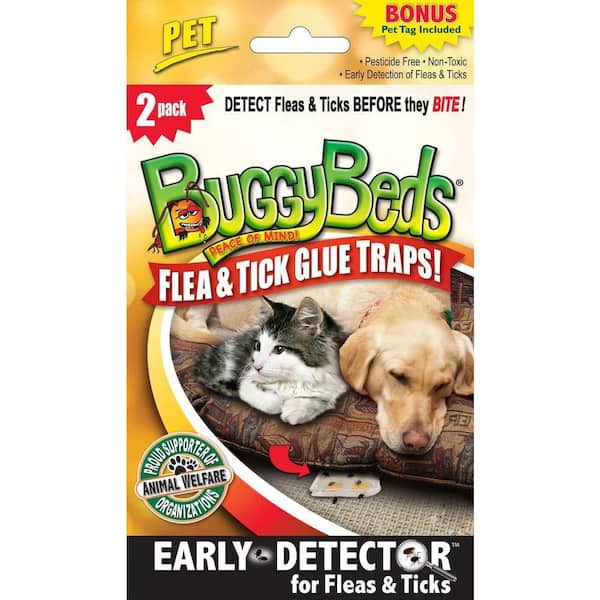 BuggyBeds Pet Flea and Tick Detector (2-Pack)