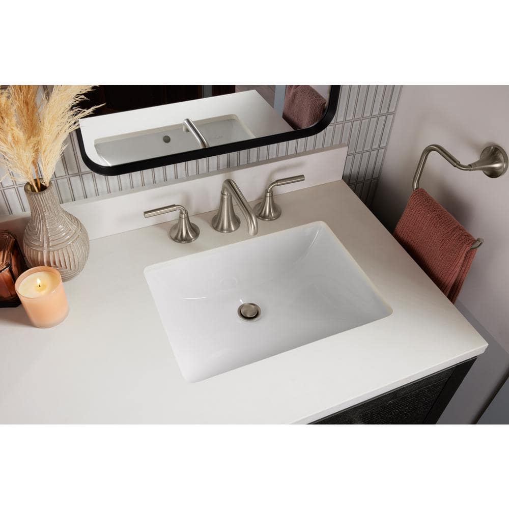 Kresla 36" White Freestanding Bathroom Vanity with Quartz Top