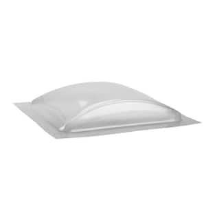 Low-Profile Single Pane Exterior Skylight - 14 in. x 22 in., Cracked Ice