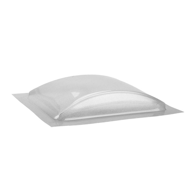 SR SPECIALTY RECREATION Low-Profile Single Pane Exterior Skylight - 14 in. x 22 in., Cracked Ice