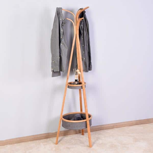Simple Coat Rack Creative Living Room Hangers Bamboo Clothes Rack Bedroom  Mobile Storage Rack - China Clothes Rack price