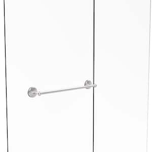 Monte Carlo Collection 24 in. Shower Door Towel Bar in Satin Chrome