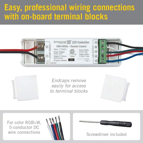 Armacost Lighting ProLine Multi-Color RGB LED Remote Control