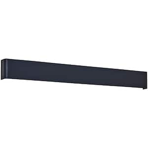 Isabelle 46 in. Black LED Wall Sconce