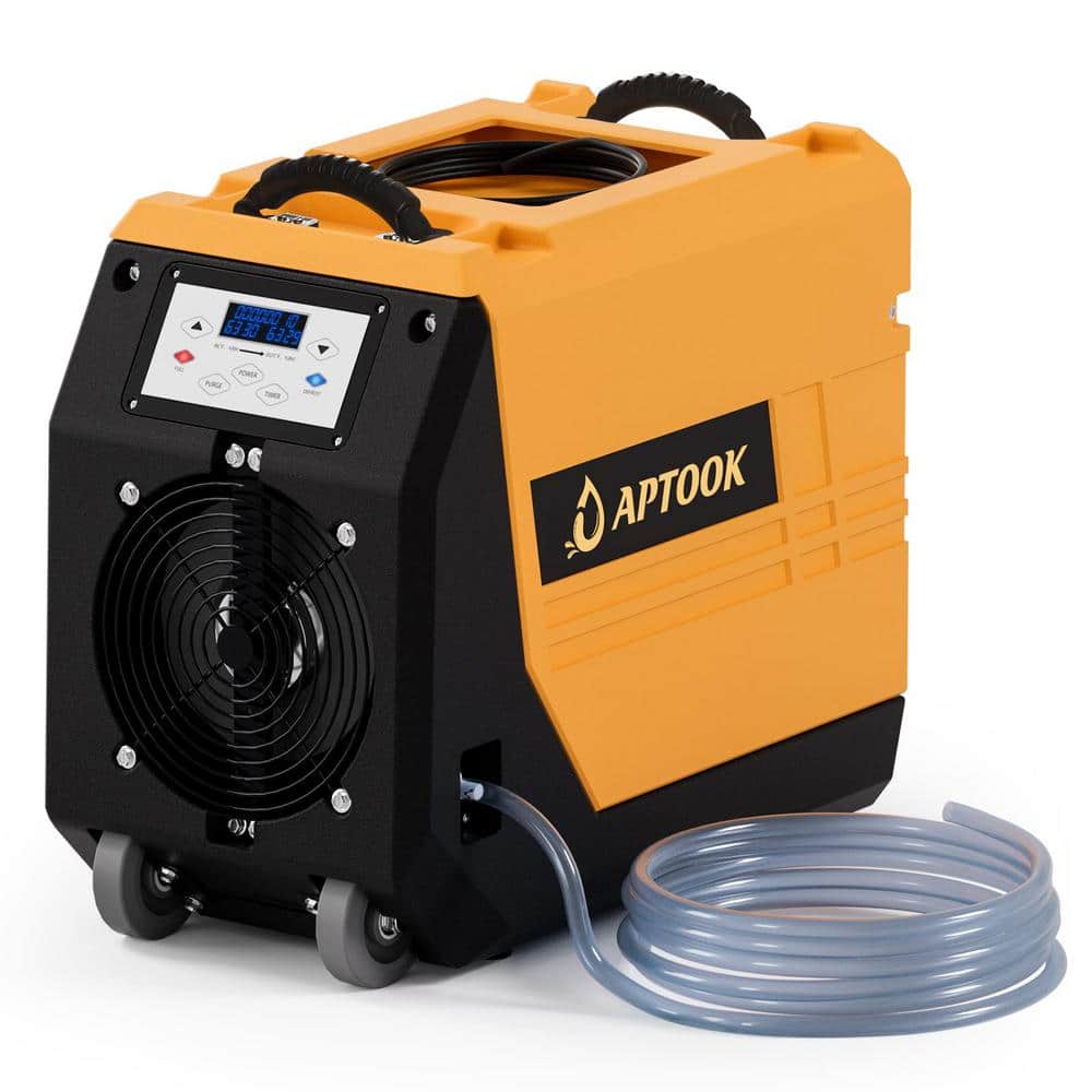 180 pt. 6000 sq. ft. Commercial Dehumidifiers in. Multi Yellows with Drain 