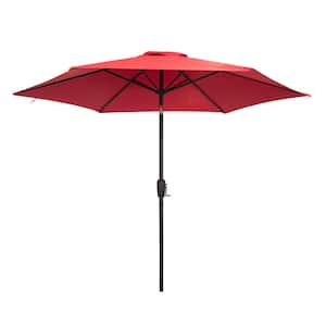 9 ft. Market Umbrella in Red