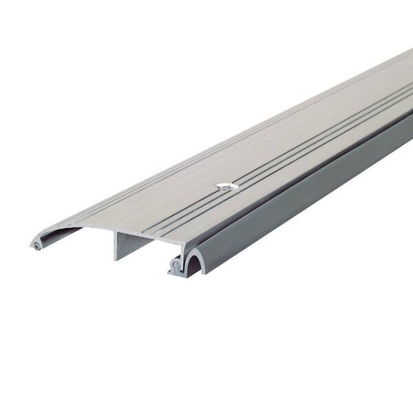 Deluxe 3-1/2 in. x 51-1/2 in. Aluminum Low Bumper Threshold