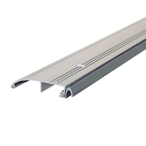 Deluxe 3-1/2 in. x 92 in. Aluminum Low Bumper Threshold