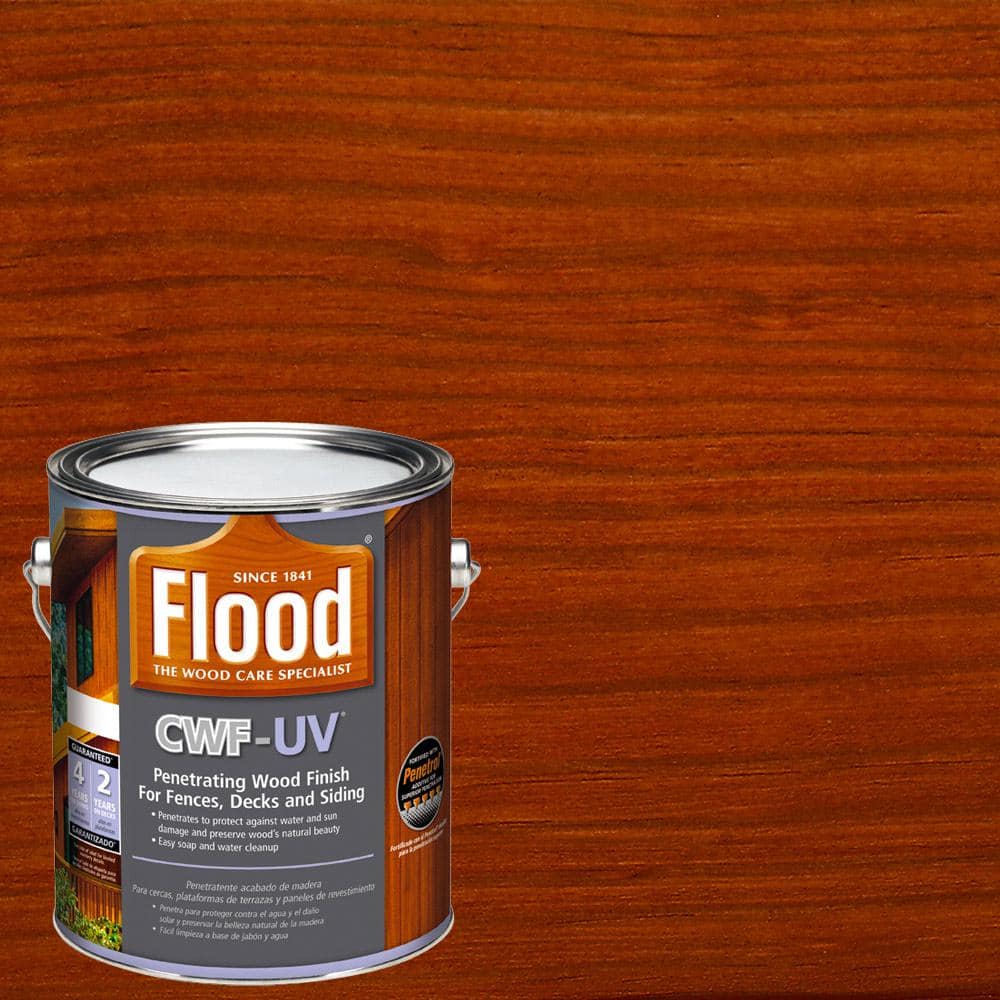Reviews For Flood 1 Gal Redwood Transparent Cwf Uv Penetrating