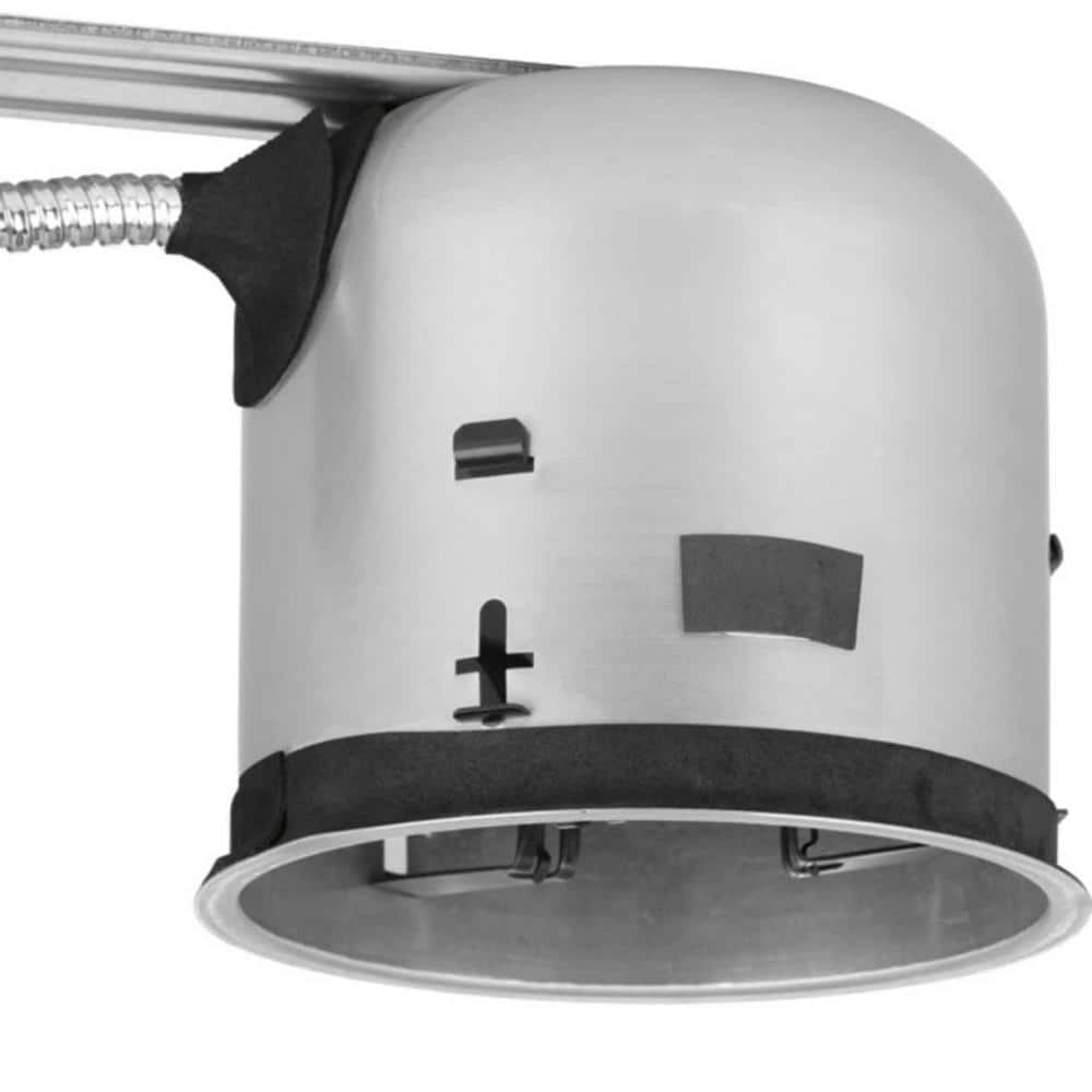 5" Gray Steel LED Recessed Housing with Airtight Seal