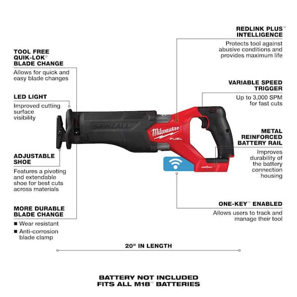 Milwaukee M18 18-Volt Lithium-Ion Brushless Force Logic Press Tool