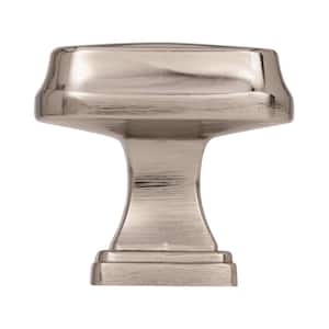 Revitalize 1-1/4 in (32 mm) Length Polished Nickel Square Cabinet Knob