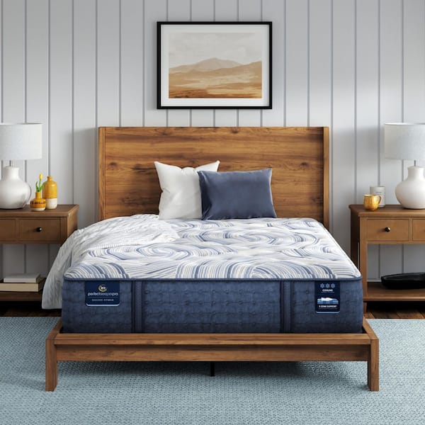 Serta Perfect Sleeper Pro Hybrid Kensington Queen Medium 13 in. Standard Profile Mattress Set