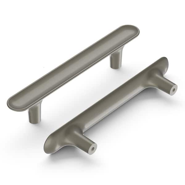 Maven 3-3/4 in. (96 mm) Satin Nickel Cabinet Pull (10-Pack)