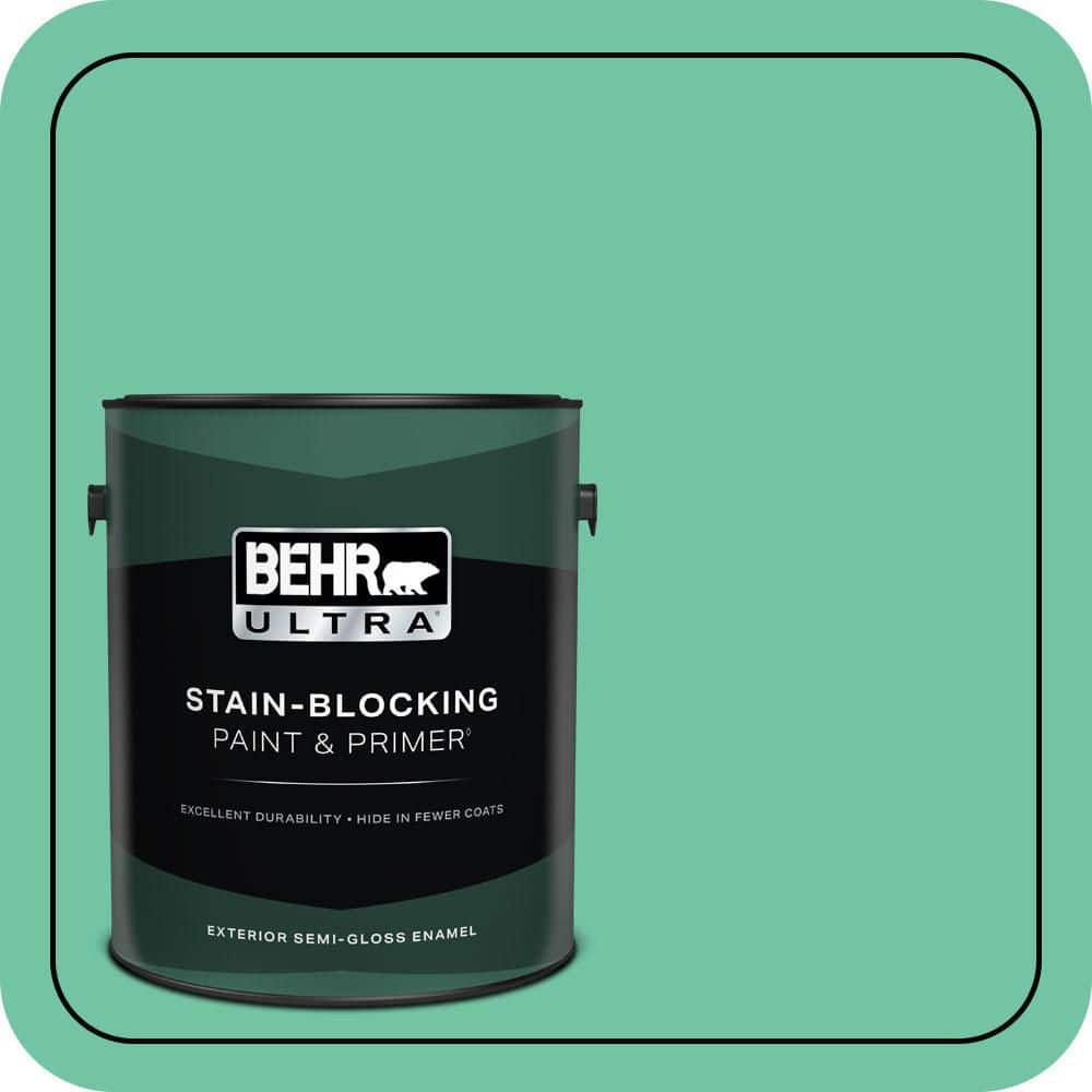 1 gal. #P420-4A Gem Silica Semi-Gloss Enamel Exterior Paint & Primer price history on PriceWatchPro